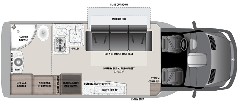 Airstream Atlas Floorplan